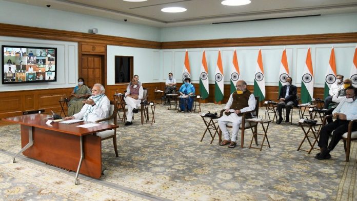 করোনা ও লকডাউন পরিস্থিতি নিয়ে মুখ্যমন্ত্রীদের সঙ্গে বৈঠক করলেন প্রধানমন্ত্রী, রেড জোনে নেওয়া হবে আরও কড়া ব্যবস্থা
