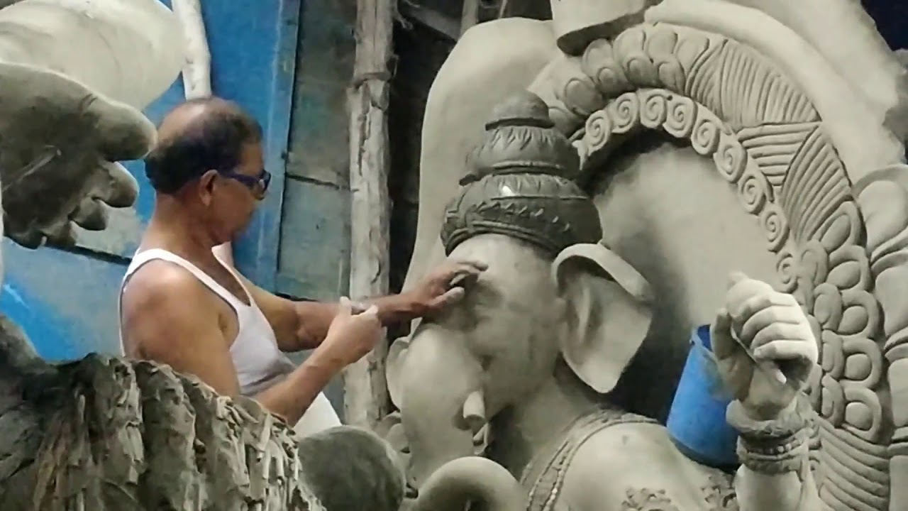 করোনা আবহে গণেশ পুজো