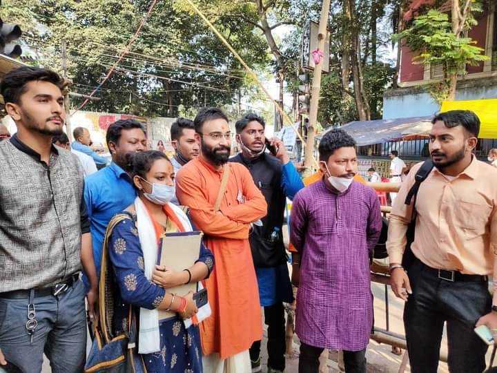 আত্মবিশ্বাস সম্বল – জোরকদমে প্রচার চালাচ্ছেন বিজেপির সর্বকনিষ্ঠ প্রার্থী তমসা