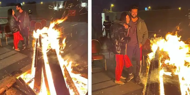 বিয়ের পর প্রথম লোরি উৎসবের ছবি শেয়ার করলেন ক্যাটরিনা