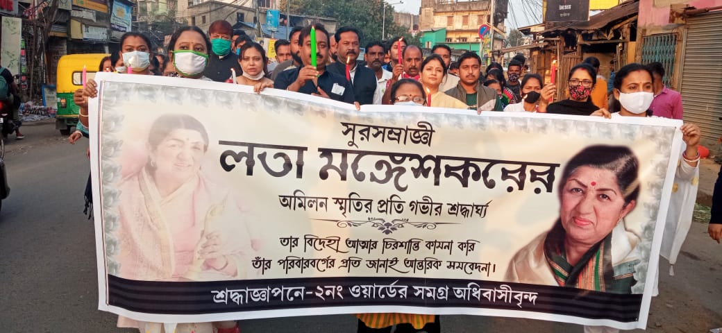 সুর সম্রাজ্ঞীকে  শ্রদ্ধা জানাতে তাঁর নামে উদ্যান করার প্রস্তাব মেয়রকে