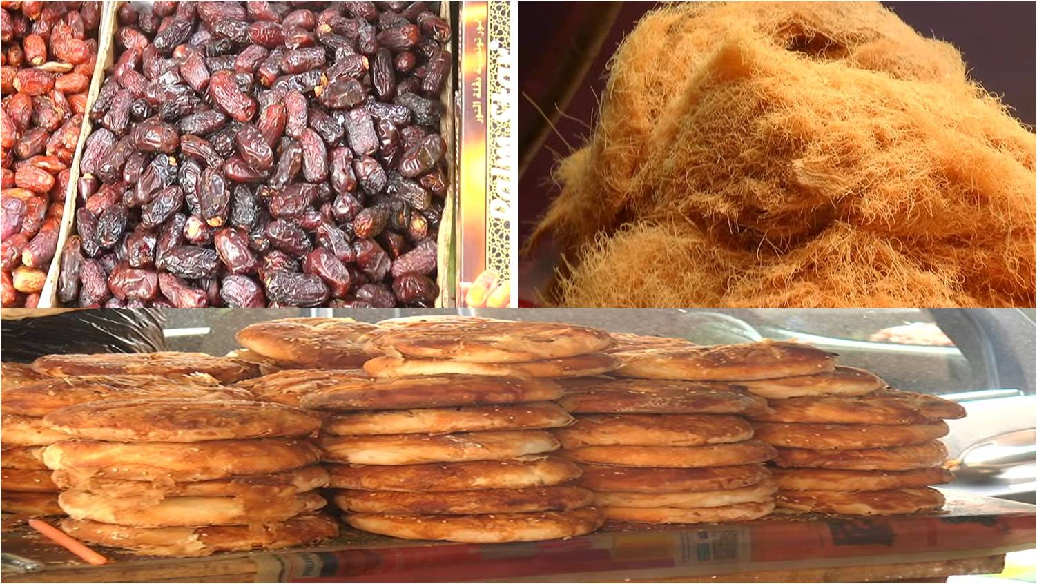 রমজান মাসজুড়ে বড়বাজারে বিভিন্ন খাবারের পসরা সাজিয়ে বিক্রেতারা