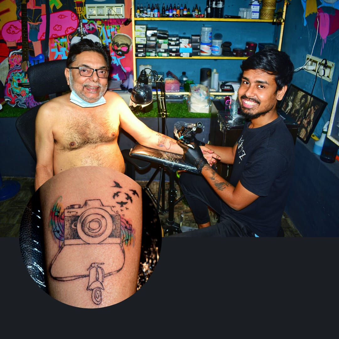মানব শরীরই ট্যাটু শিল্পের ক্যানভাস। সেই ক্যানভাসই করতে ভালোবাসেন পাহাড়ি  ট্যাটু শিল্পী লেপচা পেট্রিক