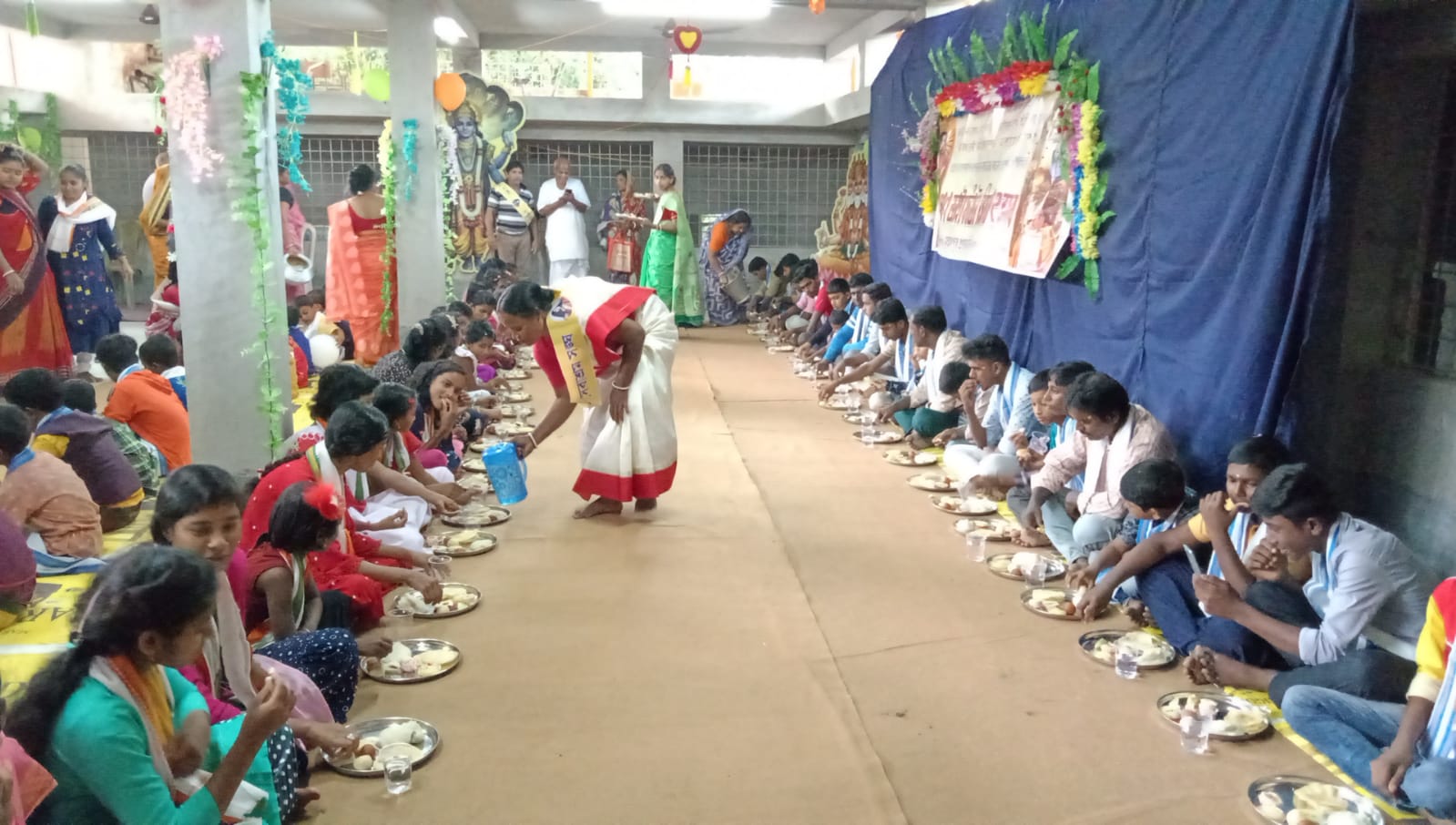 ভারত সেবাশ্রমের উদ্যোগে গন ভাইফোঁটা
