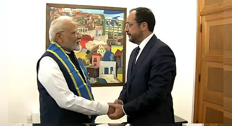 মুকুটে নতুন পালক, সাইপ্রাসের সর্বোচ্চ নাগরিক সম্মান পেলেন নরেন্দ্র মোদী