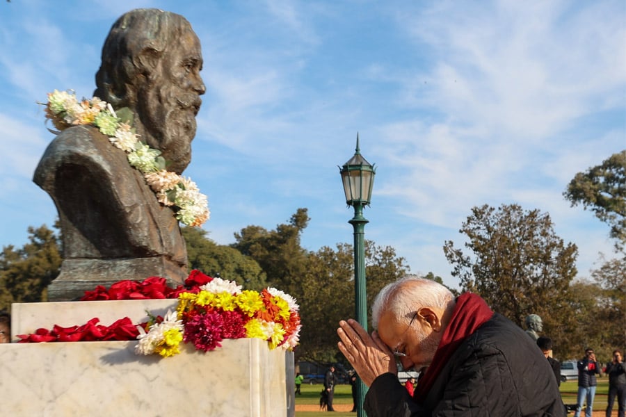 মেসির দেশে মোদি, আর্জেন্টিনায় রবিস্মরণ প্রধানমন্ত্রীর
