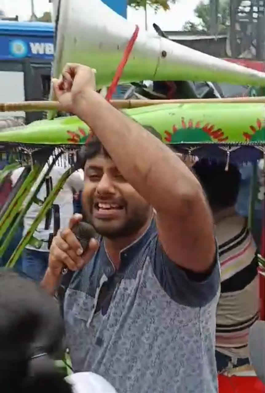 ধর্মঘট সমর্থনে গাঙ্গুলিবাগানে ধুন্ধুমার, আটক সৃজন সহ বেশ কয়েকজন বামনেতা